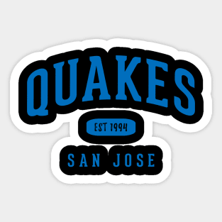 San Jose Earthquakes Sticker